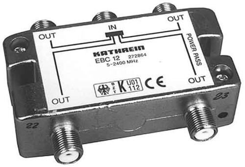 Kathrein F-Verteiler 4-fach EBC 14