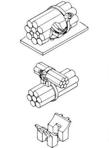 ABB Stotz S&J T&B Befestigungssockel 4,8mm natur TC92