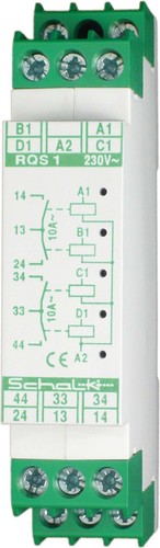 Schalk Vierfachrelais 4S 10A RQS 1 (230V AC)