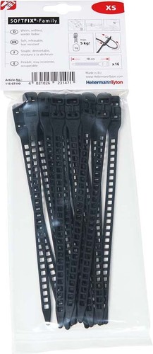 HellermannTyton Kabelbinder Softfix XS (VE 16) HellermannTyton Kabelbinder Softfix XS (VE 16)