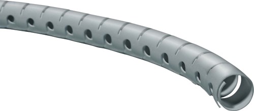 HellermannTyton Schlauch inkl. Werkzeug Spirale,silber HWPP-20MM-PP-SR-Q1
