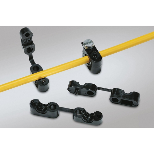 HellermannTyton Zugentlastungsschelle KK3-N66-BK