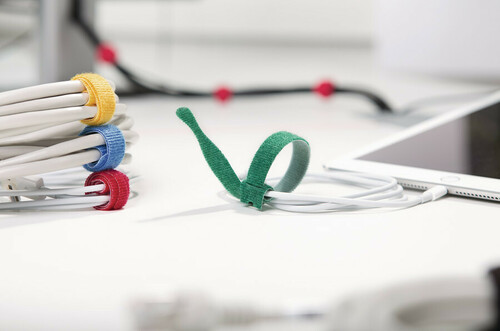 HellermannTyton Kabelbinder 12,5mm/1m blau Textie BU 1000x12,5