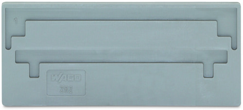 WAGO GmbH & Co. KG 2-L-FV-Trennwand grau 282-326 WAGO GmbH & Co. KG 2-L-FV-Trennwand grau 282-326