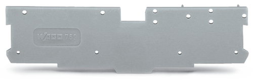 WAGO GmbH & Co. KG 2 PIN-Platte grau 769-303 WAGO GmbH & Co. KG 2 PIN-Platte grau 769-303
