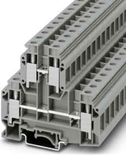 Phoenix Contact Doppelstockklemme grau UKKB 10