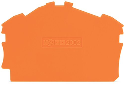 WAGO GmbH & Co. KG Abschluss-/Zwischenplatte orange 2002-6392