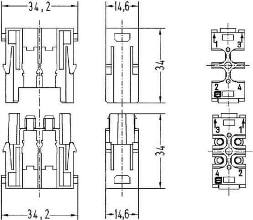 Harting SC-Modul sti 09140044701