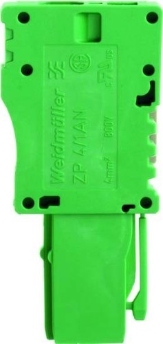 Weidmüller Steckverbinder ZP 4/1AN/1 GN
