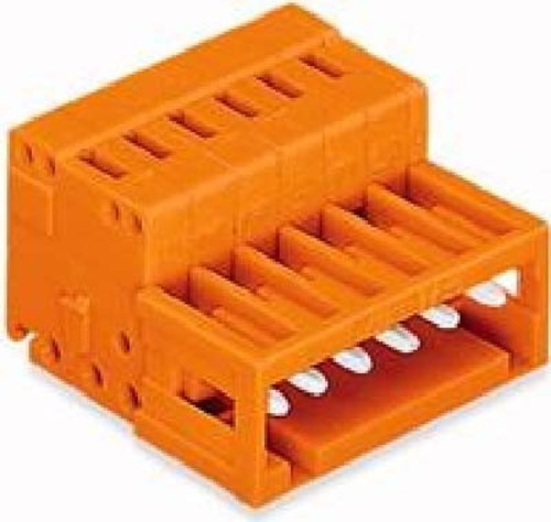 WAGO GmbH & Co. KG Stiftleiste 8pol. orange 734-338