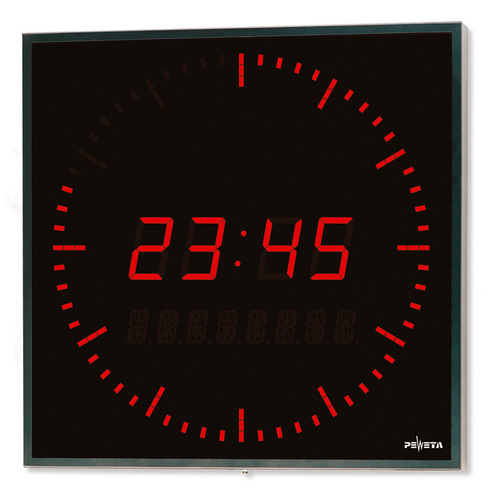 Peweta LED-Weltzeit-Display mit 2 Weltzeiten 42.535.521
