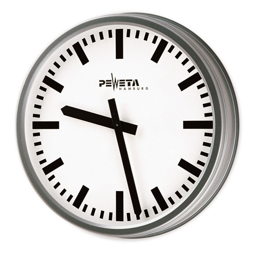 Peweta Außenuhr als Funkuhr 1,5V,D=446mm 51.730.421