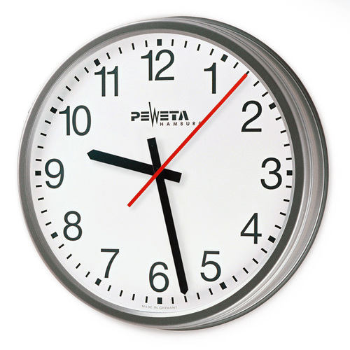 Peweta Außenuhr als Nebenuhr 12/24V,Min,Se-Impuls 72.730.611