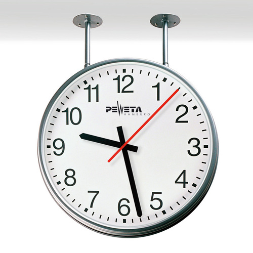 Peweta Außenuhr als Nebenuhr 12/24V,Min,Se-Impuls 72.732.413