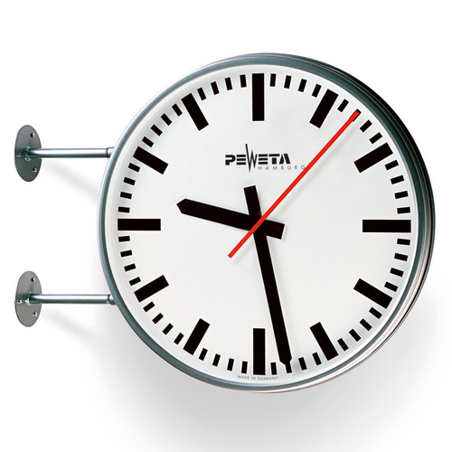 Peweta Außenuhr als Nebenuhr 12/24V,Min,Se-Impuls 72.732.422