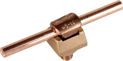 DEHN KS-Verbinder Cu-RG f. Rd 6-10mm KSV 6.10 CU