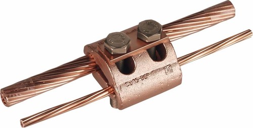 DEHN Parallelverbinder Cu f. Rd5-12,5/16-95 PV 5.12.5 SKM8X45 CU