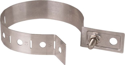 DEHN Regenrohrschelle 60-150mm Al RRSV60150B105AL