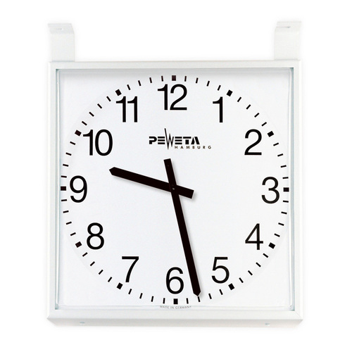 Peweta Außenuhr quadrat. 642x642mm 81.762.623-48