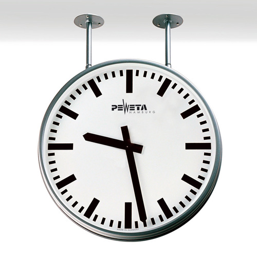 Peweta Außenuhr als Nebenuhr AirPort24,Funktelegr 85.732.423