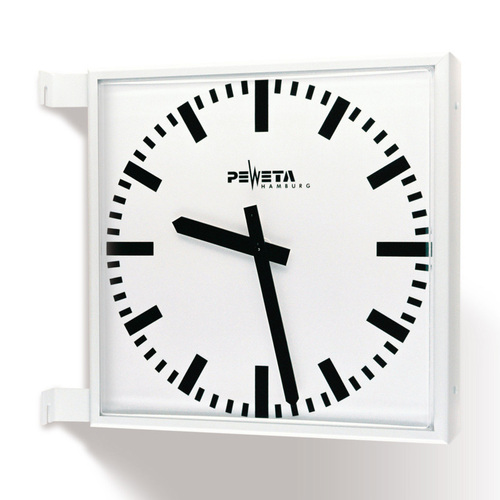 Peweta Außenuhr quadrat. 642x642mm 91.762.622