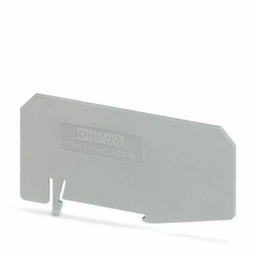 Phoenix Contact Abteilungstrennplatte Breite:2mm,grau ATP-QTC TWIN Phoenix Contact Abteilungstrennplatte Breite:2mm,grau ATP-QTC TWIN