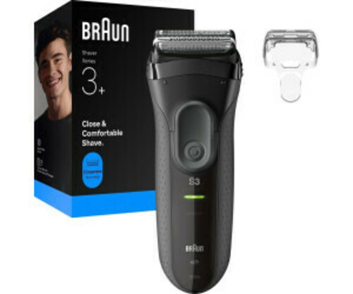 BRAUN Rasierer Series 3 3000 Black/Grey