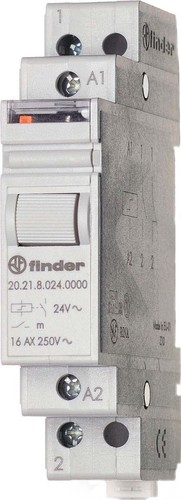Finder Stromstoßschal.f.DIN-Schie 1S 20A 12VDC 20.21.9.012.4000