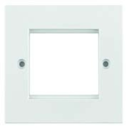 Telegärtner Abdeckrahmen 86x86, 2-fach, weiß 100000513