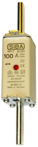 Siba NH-Sicherungseinsatz 63A NH2/0 gG 500V 2000413.63