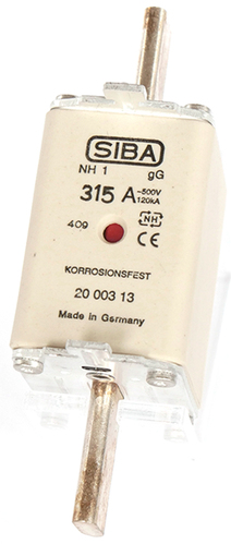 Siba NH-Sicherungseinsatz 224A NH1/0 gG 500V 2000313.224
