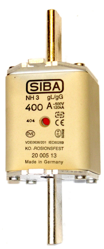 Siba NH-Sicherungseinsatz 500A NH3 gG 500V 2000513.500