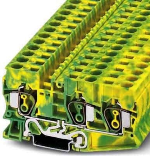 Phoenix Contact Durchgangsreihenklemme ST 10-TWIN-PE