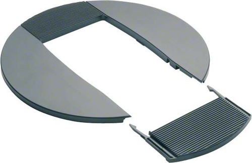 Tehalit Rosette lackiert aluminium natur DAC280 LAN