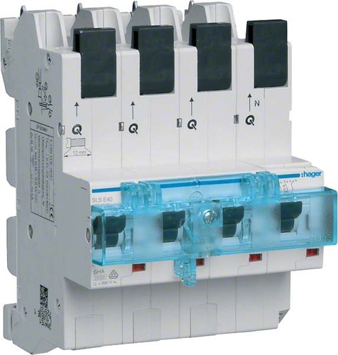 Hager SLS-Schalter 3P+N E-40A,f.Sammels HTS640E