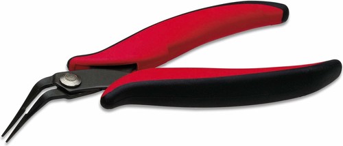 Cimco Werkzeuge Elektronik-Spitzzange 152mm gebogen 101076