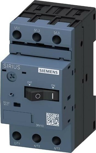 Siemens Dig.Industr. Leistungsschalter 0,55-0,8A, N9,6A 3RV1011-0HA10