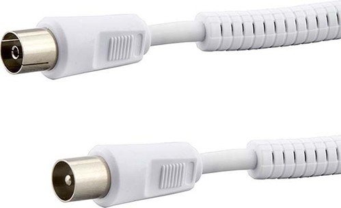 E+P Elektrik Antennenkabel 10m weiß >85dB AB110
