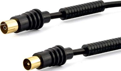 E+P Elektrik Antennenkabel 5m schwarz Gold AB 305 G E+P Elektrik Antennenkabel 5m schwarz Gold AB 305 G