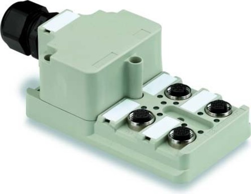 Weidmüller Sensor-Aktor-Verteiler kompl.Modul, IP68 SAI-4-M 4P M12