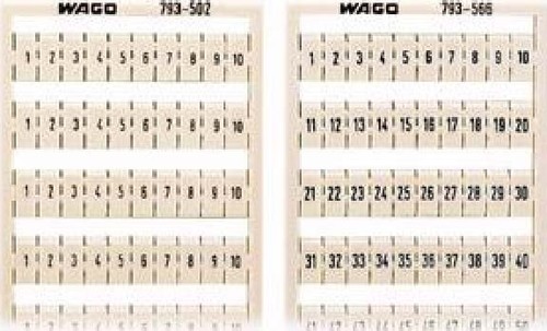 WAGO GmbH & Co. KG WMB-Bezeichnungssystem W: 1-50(2x) 793-566