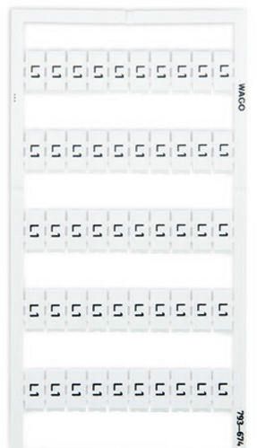 WAGO GmbH & Co. KG WMB-Bezeichnungssystem S: L1 (100x) 793-674 WAGO GmbH & Co. KG WMB-Bezeichnungssystem S: L1 (100x) 793-674