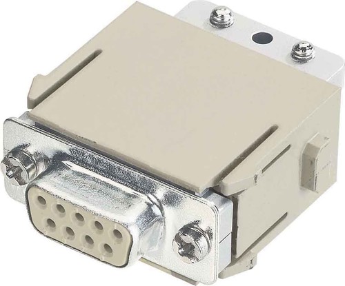 Harting Buchseneinsat D-Sub Stecker,9-pol. 09140093101