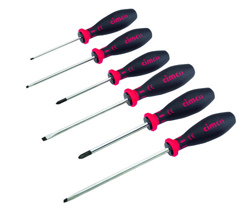 Cimco Werkzeuge 2K-Schraubendreher-Set Schlitz+PH 117100 Cimco Werkzeuge 2K-Schraubendreher-Set Schlitz+PH 117100