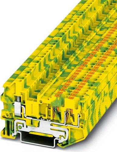 Phoenix Contact Durchgangsklemme 0,14-4qmm, gn/ge PTU 2,5-TWIN-PE Phoenix Contact Durchgangsklemme 0,14-4qmm, gn/ge PTU 2,5-TWIN-PE