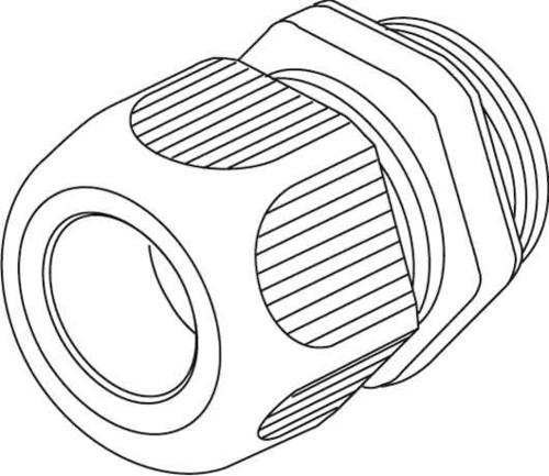 HKL Kabelverschraubung lgr,D=3-7mm,IP68 1234VM1201