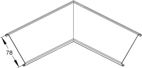 Niedax Inneneckdeckel PDIS 78 W (1Paar)