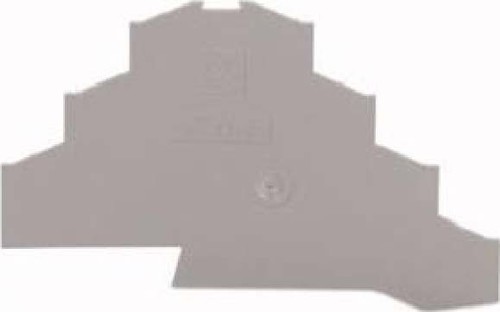 WAGO GmbH & Co. KG Abschlußplatte grau, 1mm dick 281-365