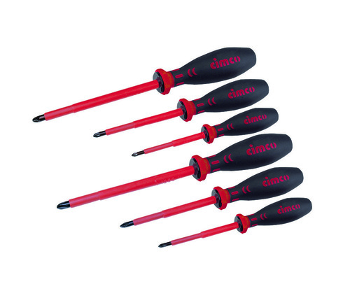 Cimco Werkzeuge 2K-VDE-Kreuzschlitz.Set PH+PZ 117745 Cimco Werkzeuge 2K-VDE-Kreuzschlitz.Set PH+PZ 117745