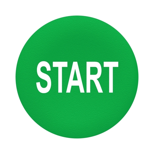 Schneider Electric Tastenschild, grün f. Frontelement ZBA333